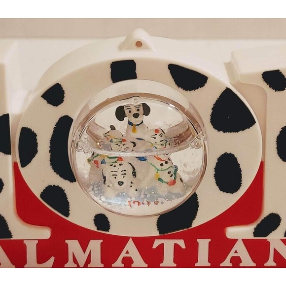 1996 Disney's 101 Dalmatians Snow Dome Globe Dalmatian Celebration McDonalds... - Picture 3 of 4